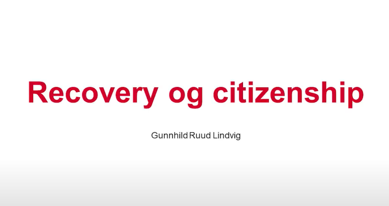 Video av Recovery og medborgerskap