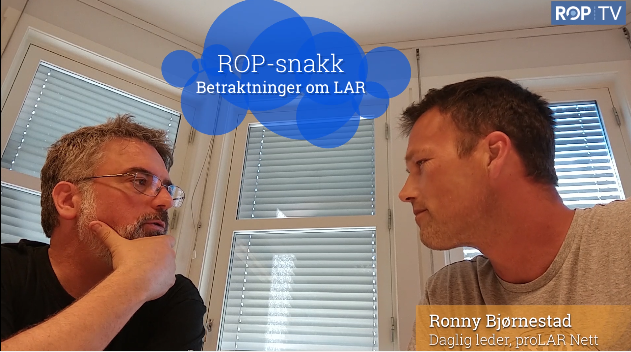 Video av ROP-snakk: Betraktninger om LAR